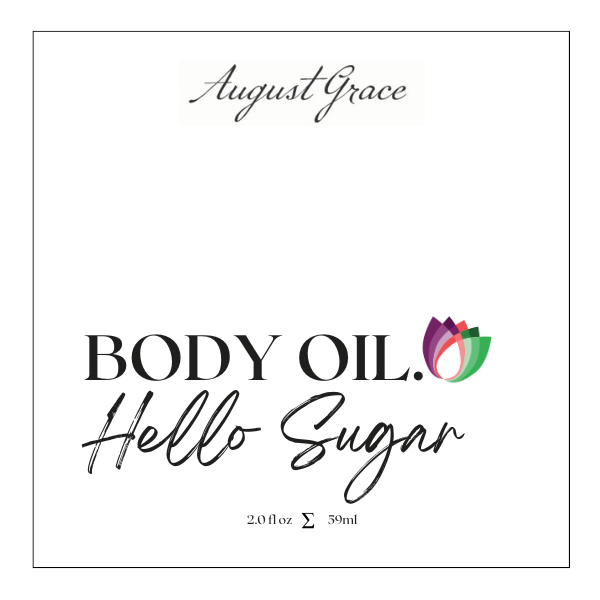 Hello Sugar Body Oil – August Grace