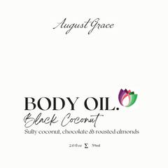 Black Coconut Body Oil